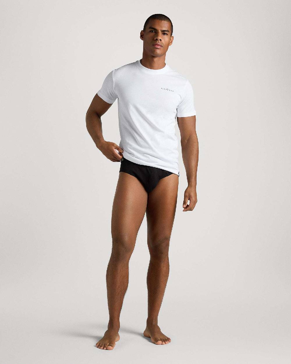 Richmondunderwear T-shirt regular in cotone traspirante Moda