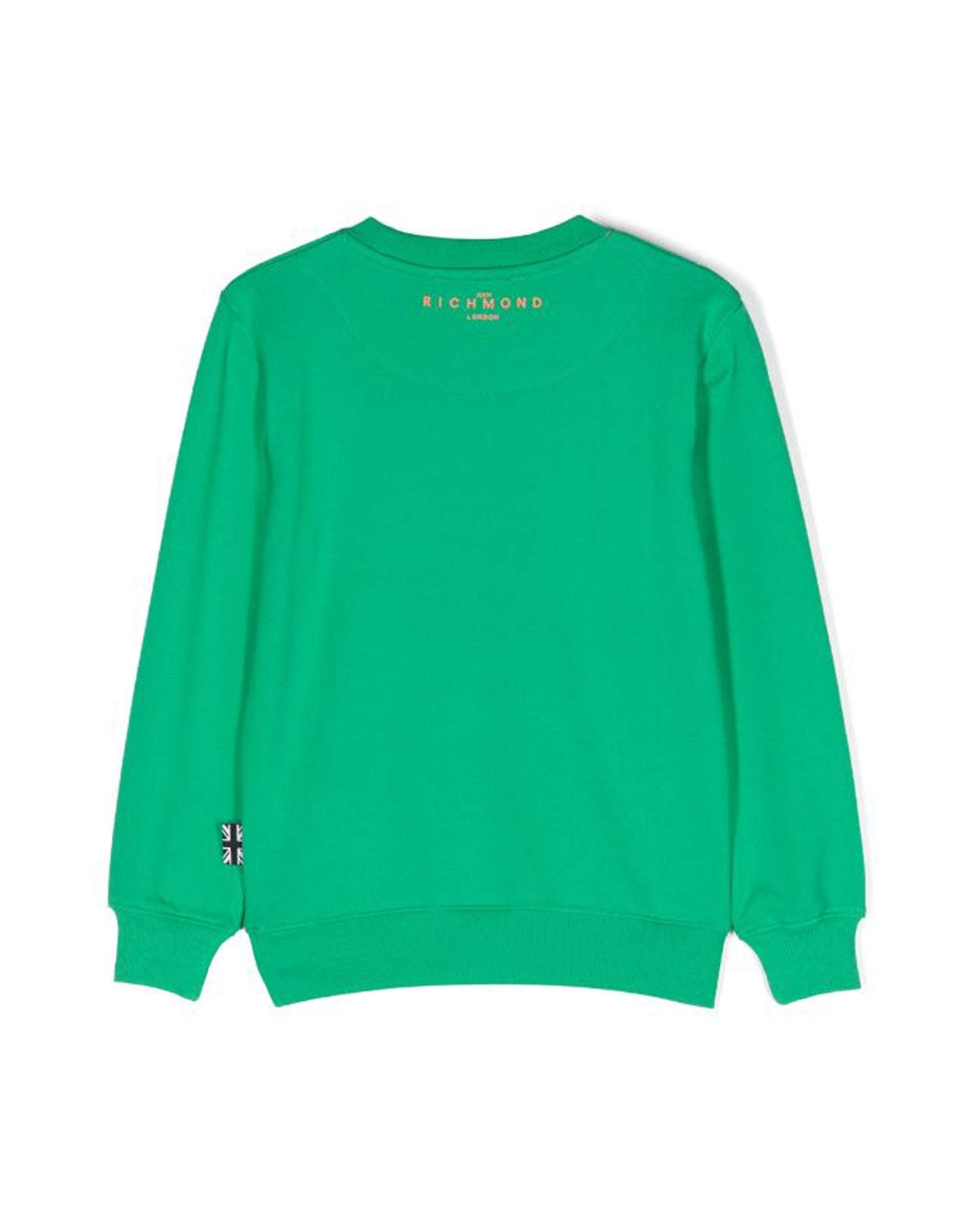 John Richmond kids Felpa con logo sul davanti Convenienza