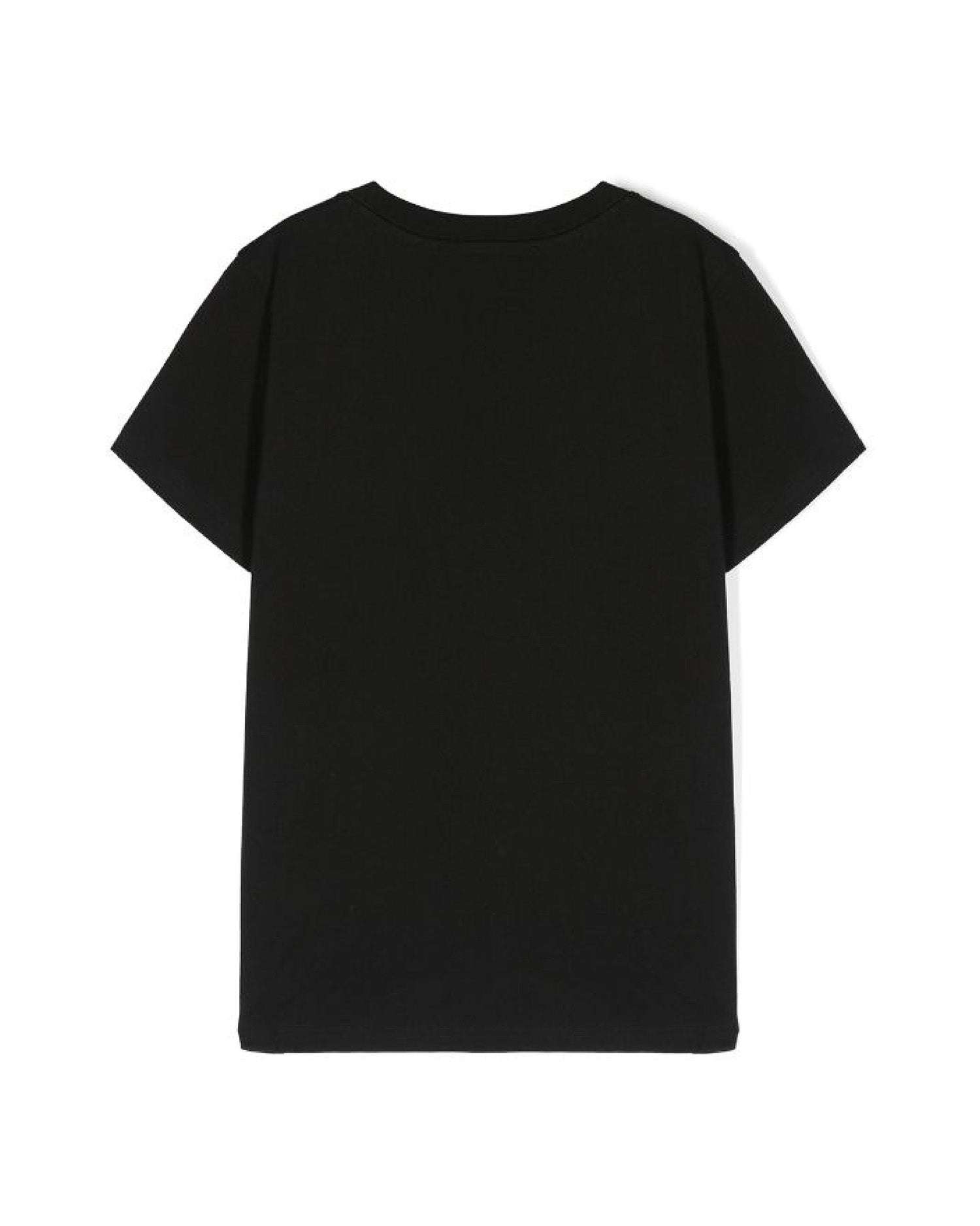 John Richmond kids T-shirt con logo sul davanti Presa