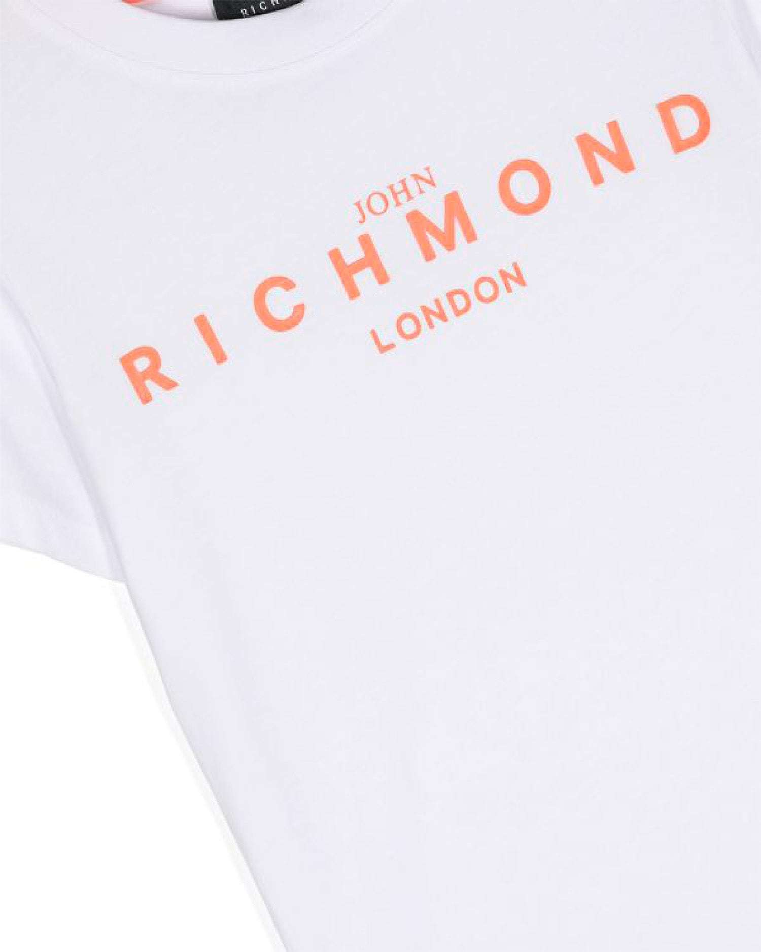 John Richmond kids T-shirt con logo sul davanti Outlet