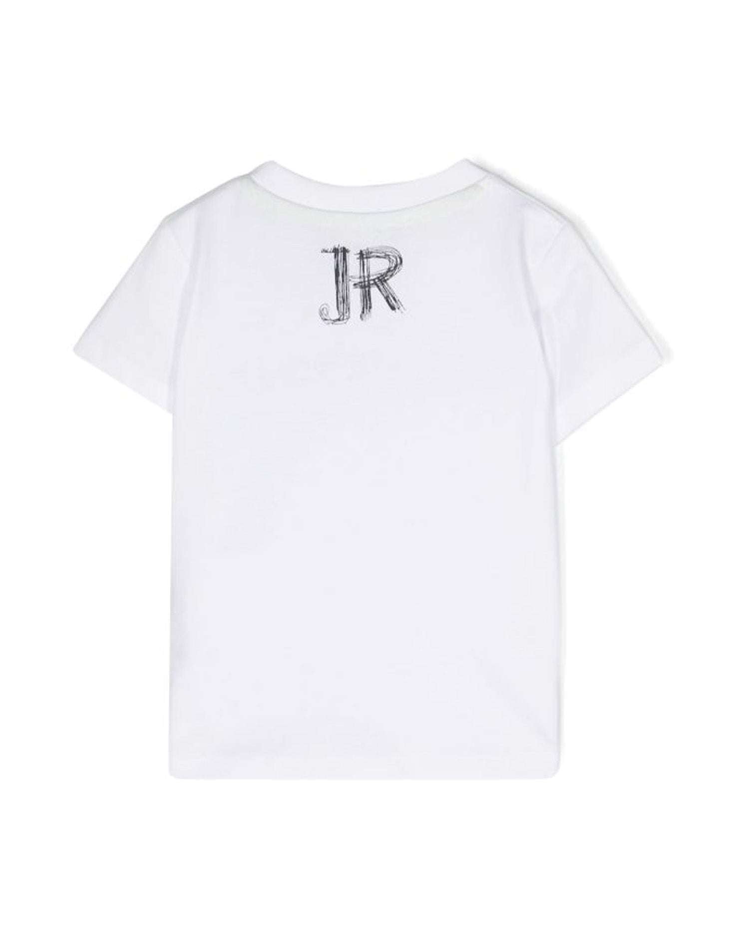 John Richmond kids T-shirt con logo sul davanti Saldi