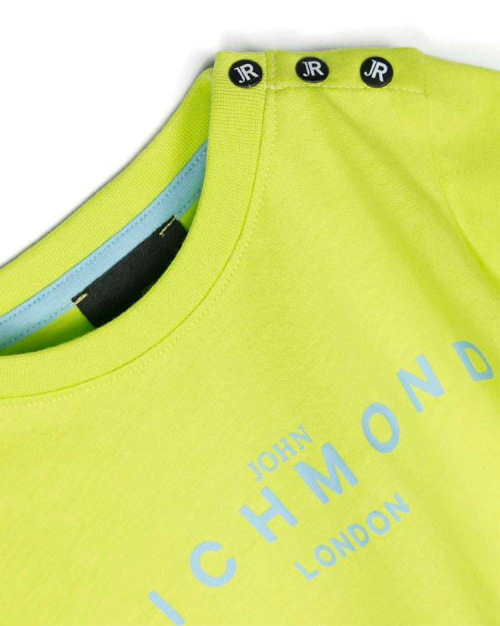 John Richmond kids T-shirt con logo sul davanti Black Friday