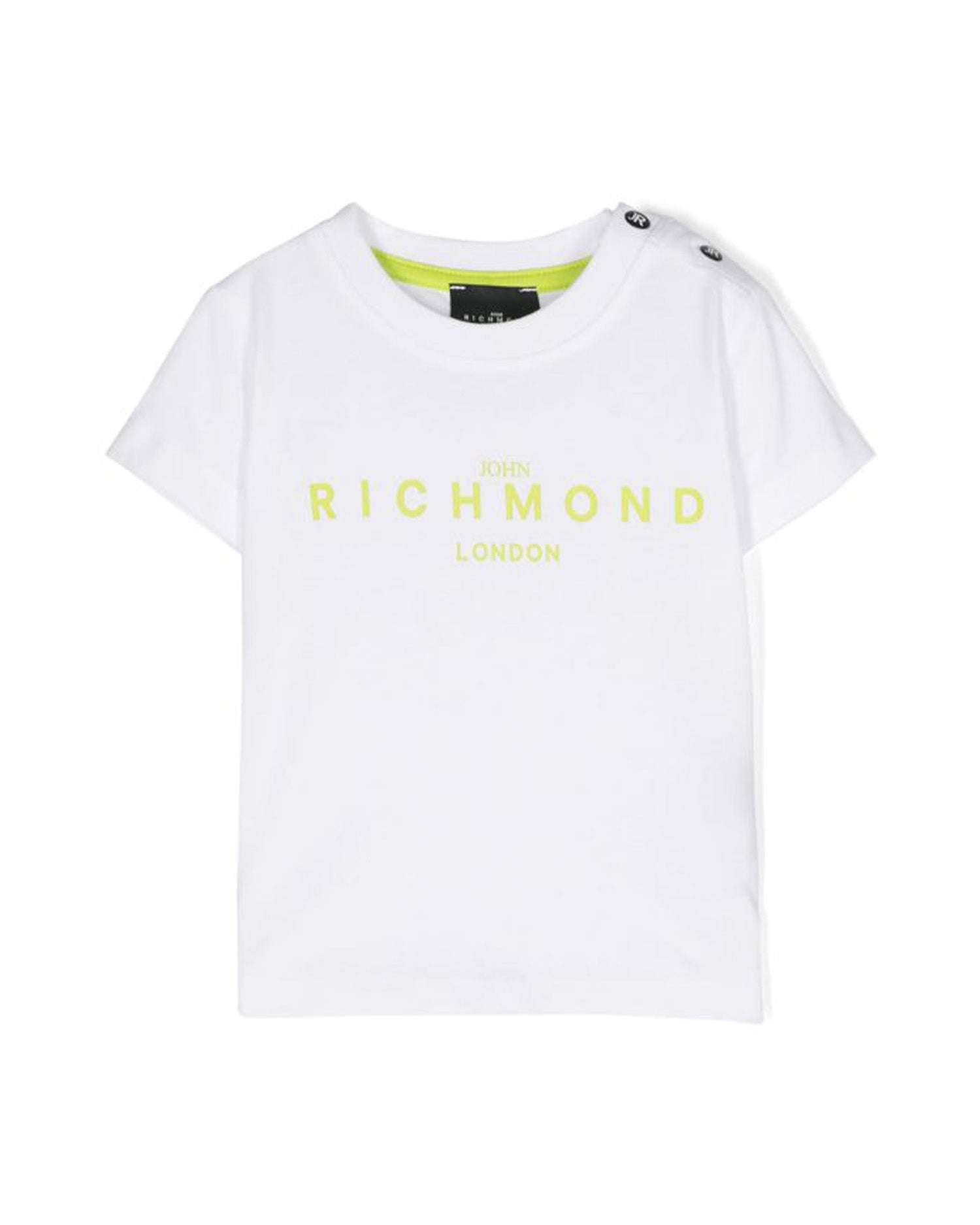 John Richmond kids T-shirt con logo sul davanti Black Friday
