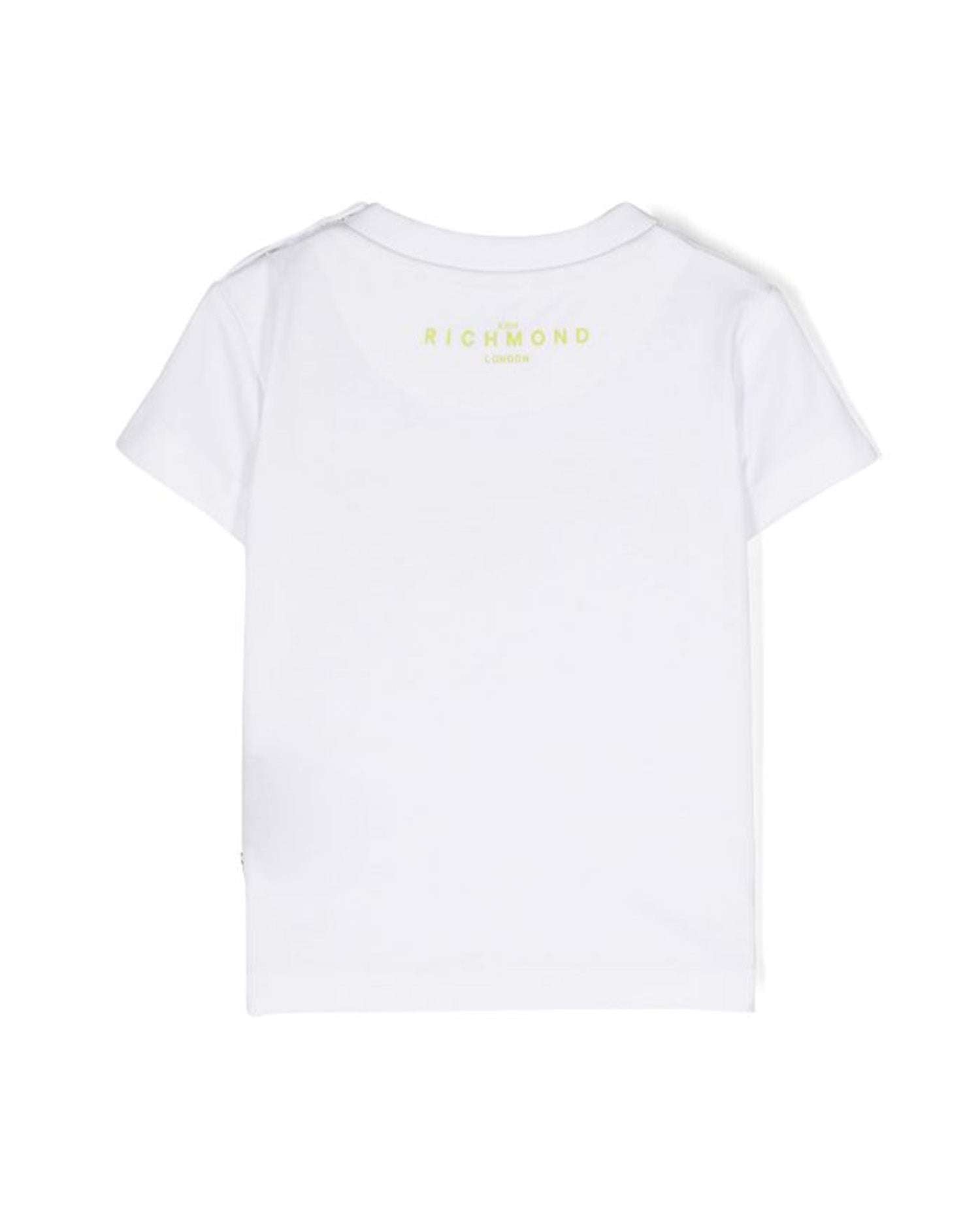 John Richmond kids T-shirt con logo sul davanti Black Friday