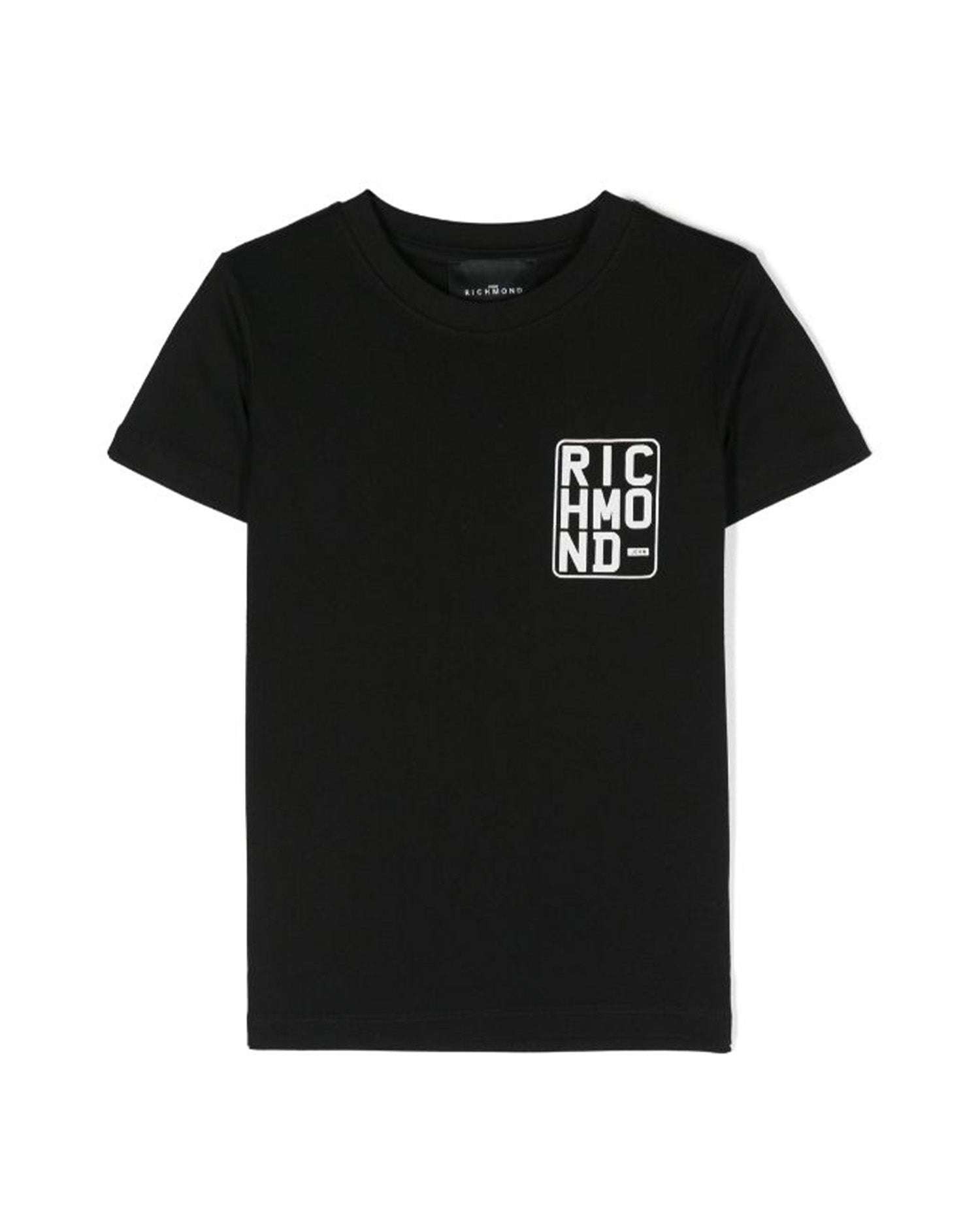 John Richmond kids T-shirt con logo sul davanti Cyber Monday