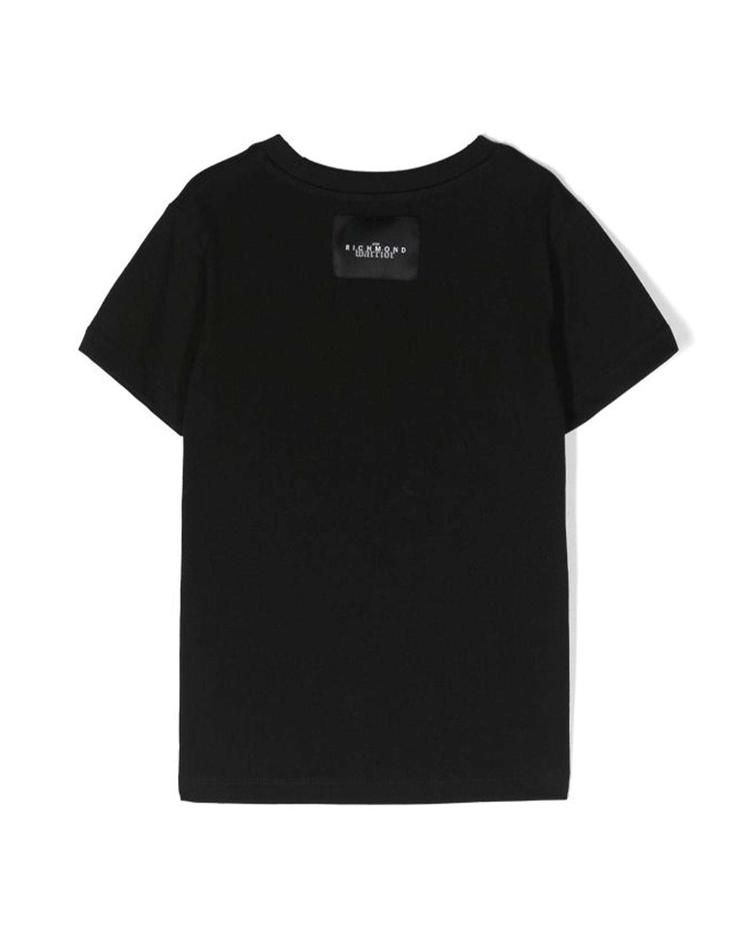 John Richmond kids T-shirt con logo sul davanti Vendita Economica