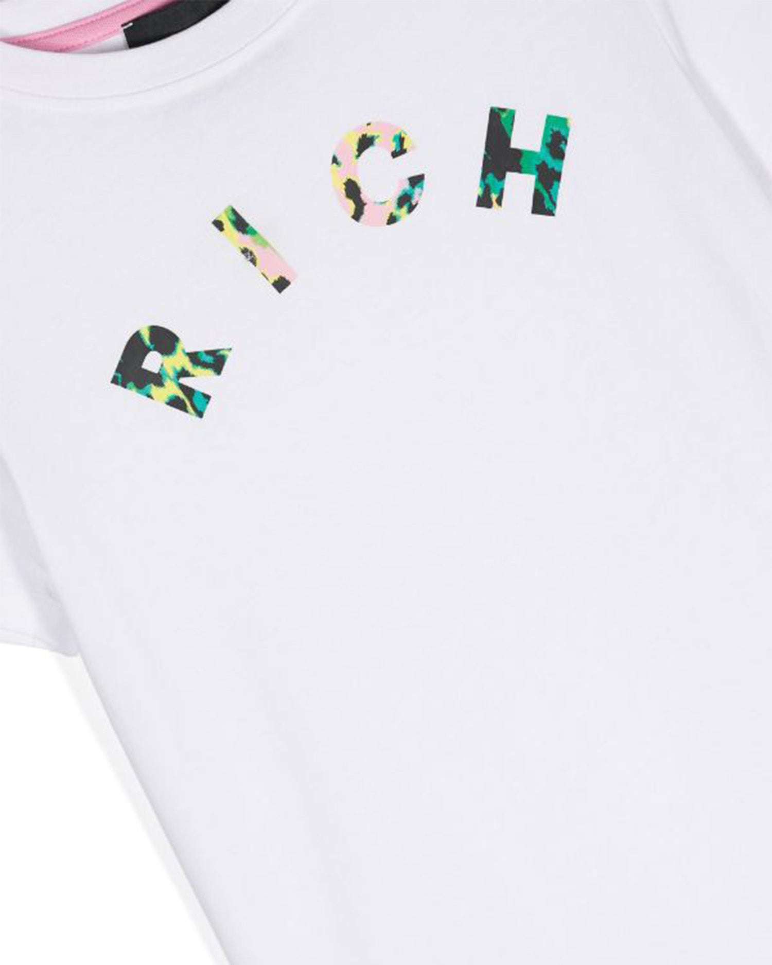 John Richmond kids T-shirt con logo sul davanti Offerta Anniversario