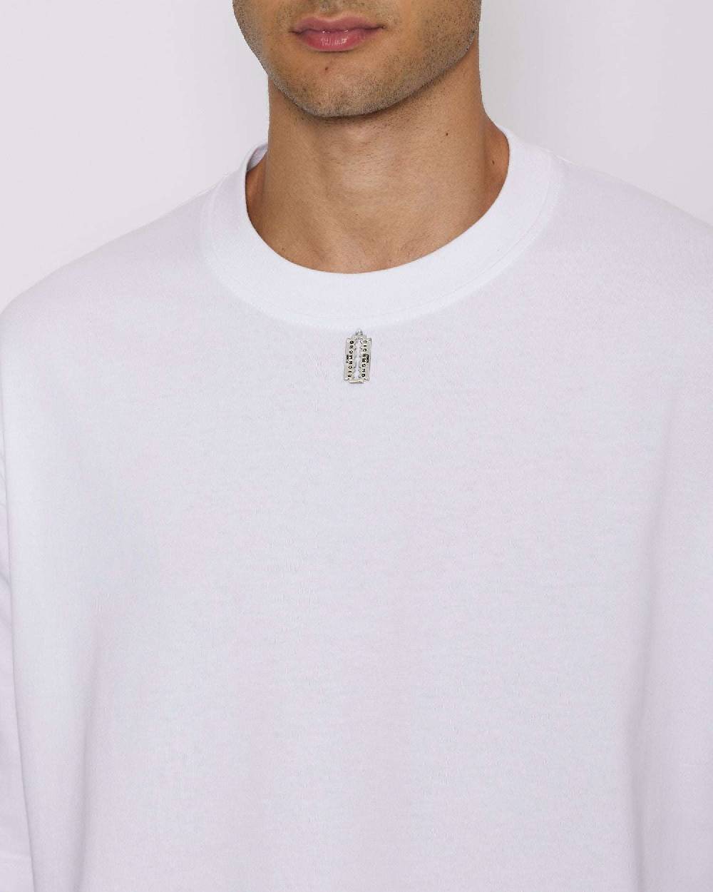 John Richmond T-shirt over con logo sul davanti Fino al 60% di sconto
