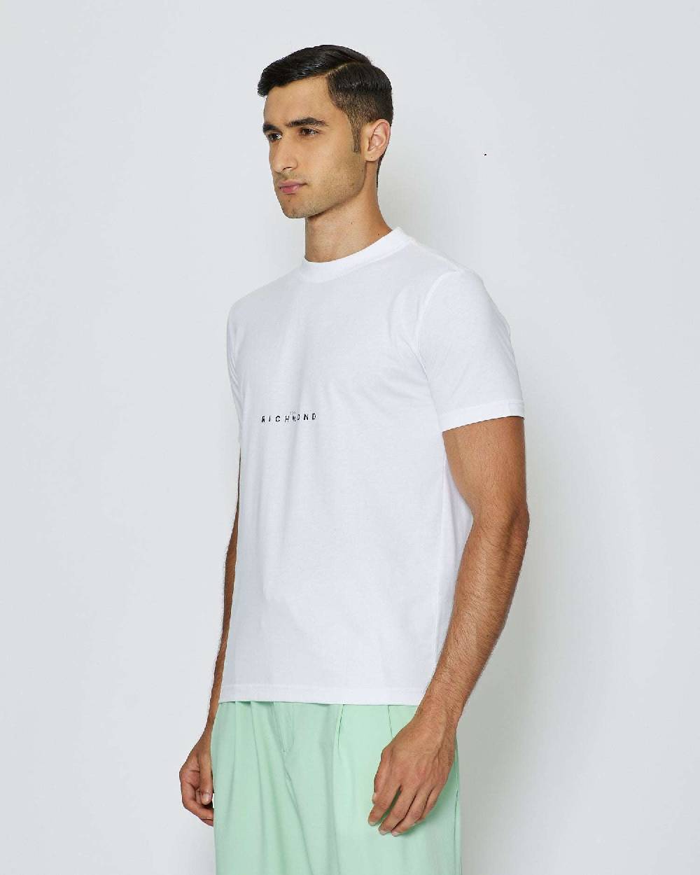 John Richmond T-shirt con logo sul davanti Offerta speciale della fabbrica