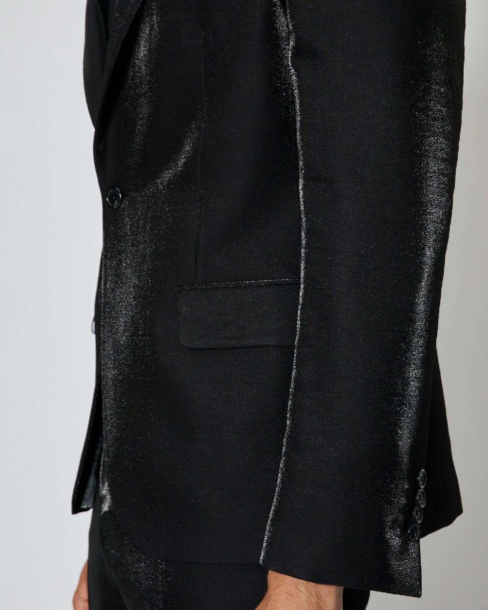 John Richmond Blazer monopetto con tasche a filetto Sostegno trimestrale