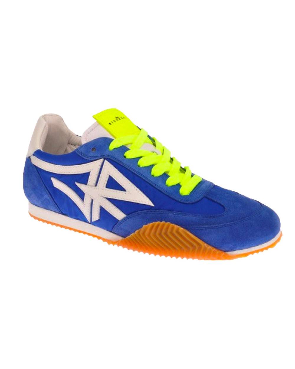 John Richmond Sneakers tricolor con logo laterale Vendita