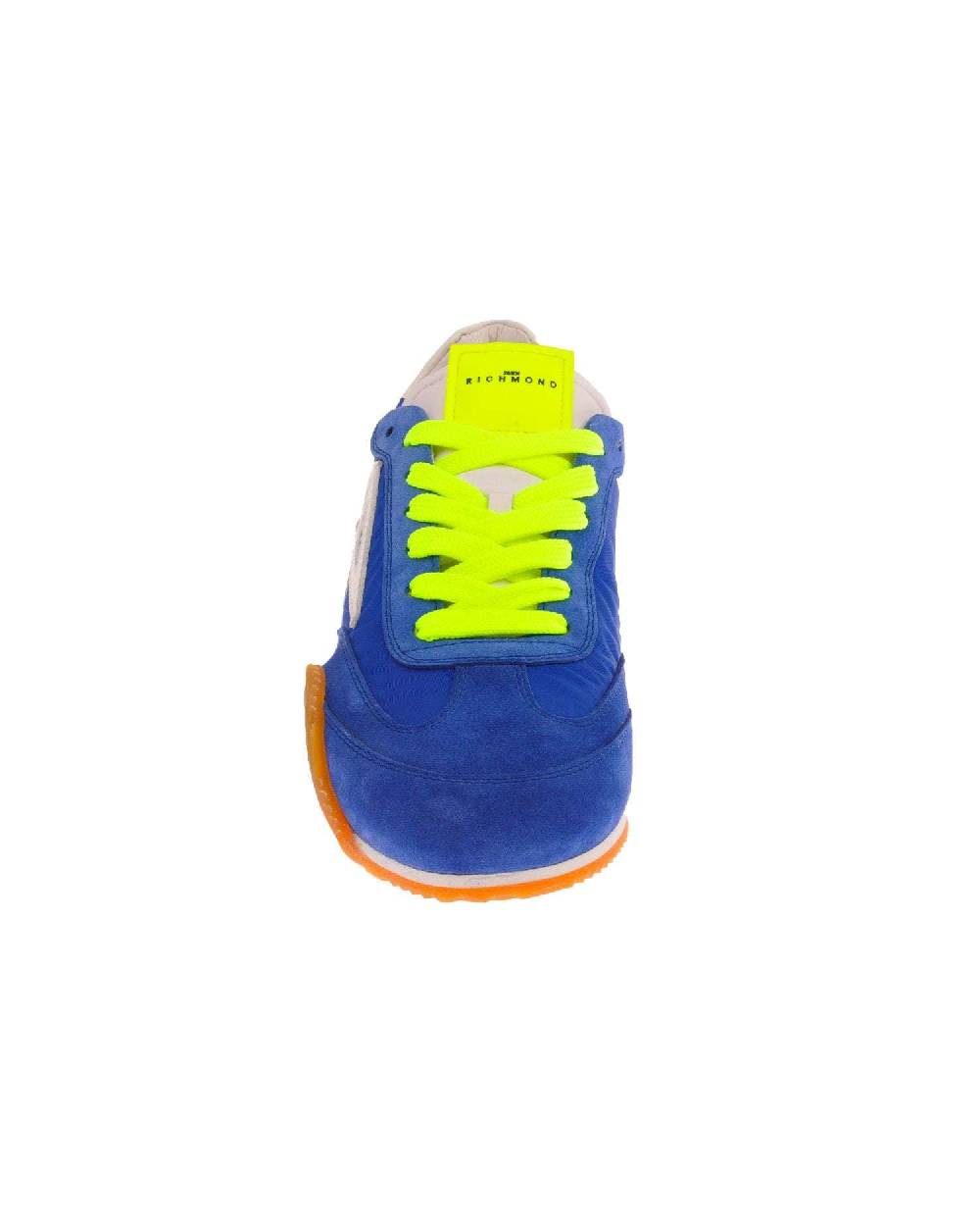 John Richmond Sneakers tricolor con logo laterale Vendita
