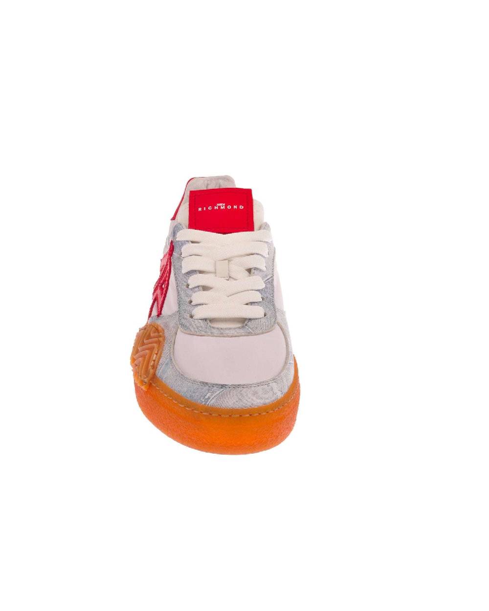 John Richmond Sneakers tricolor con logo laterale Pezzi Unici