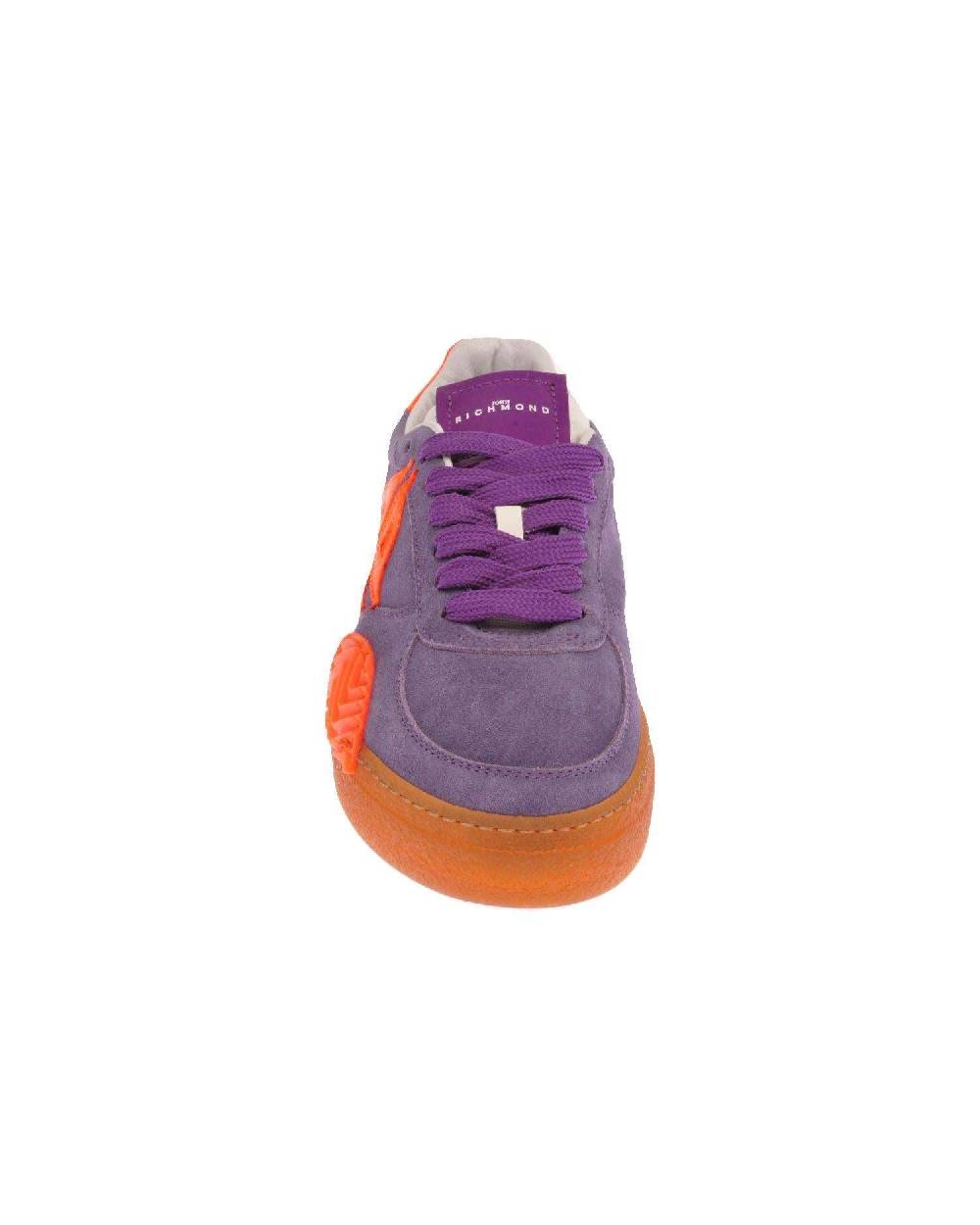 John Richmond Sneakers in pelle scamosciata con logo Soddisfazione Garantita