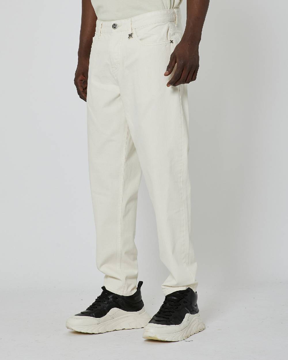 John Richmond Jeans regular con etichetta metallica logata Vendita Calda