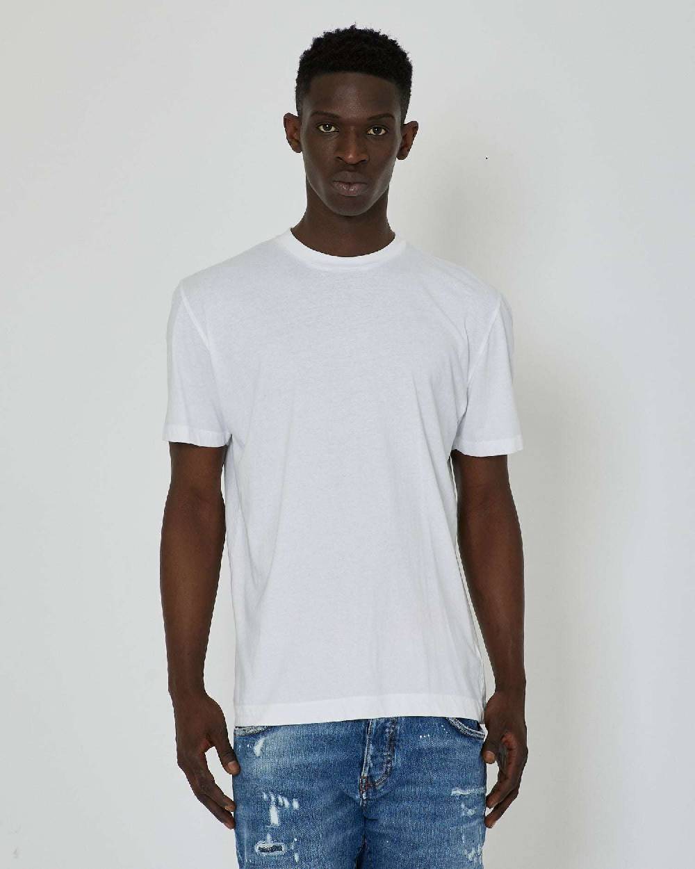 John Richmond T-shirt con stampa applicata sul retro Vendita Economica