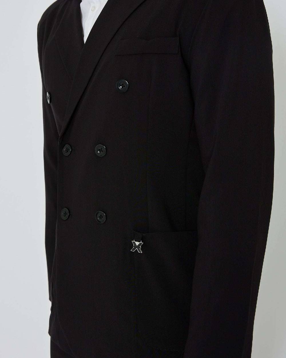 John Richmond Blazer doppiopetto con etichetta metallica logata Negozio