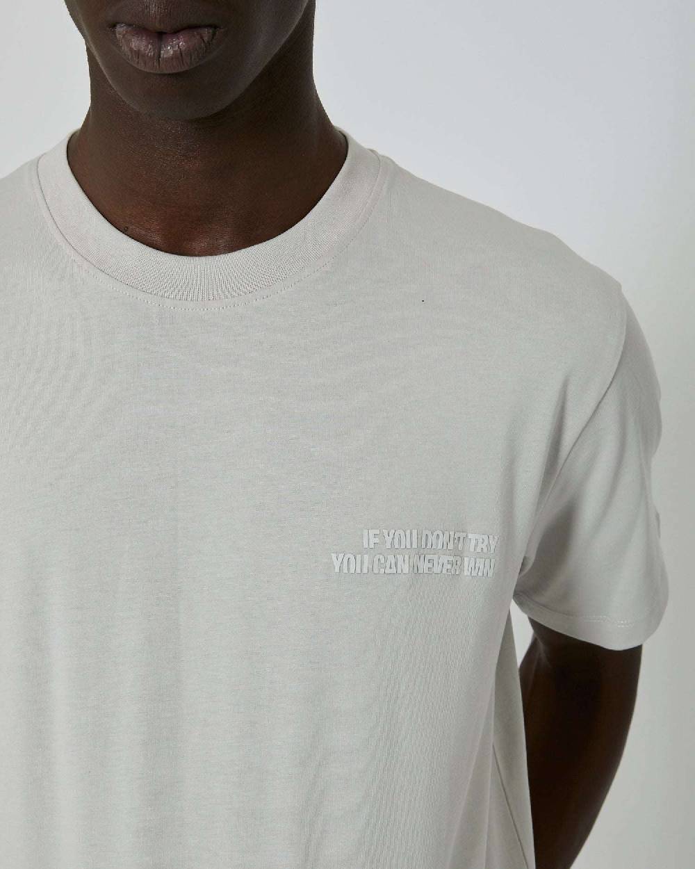 John Richmond Maglia con stampa sul davanti tone sur tone Moda