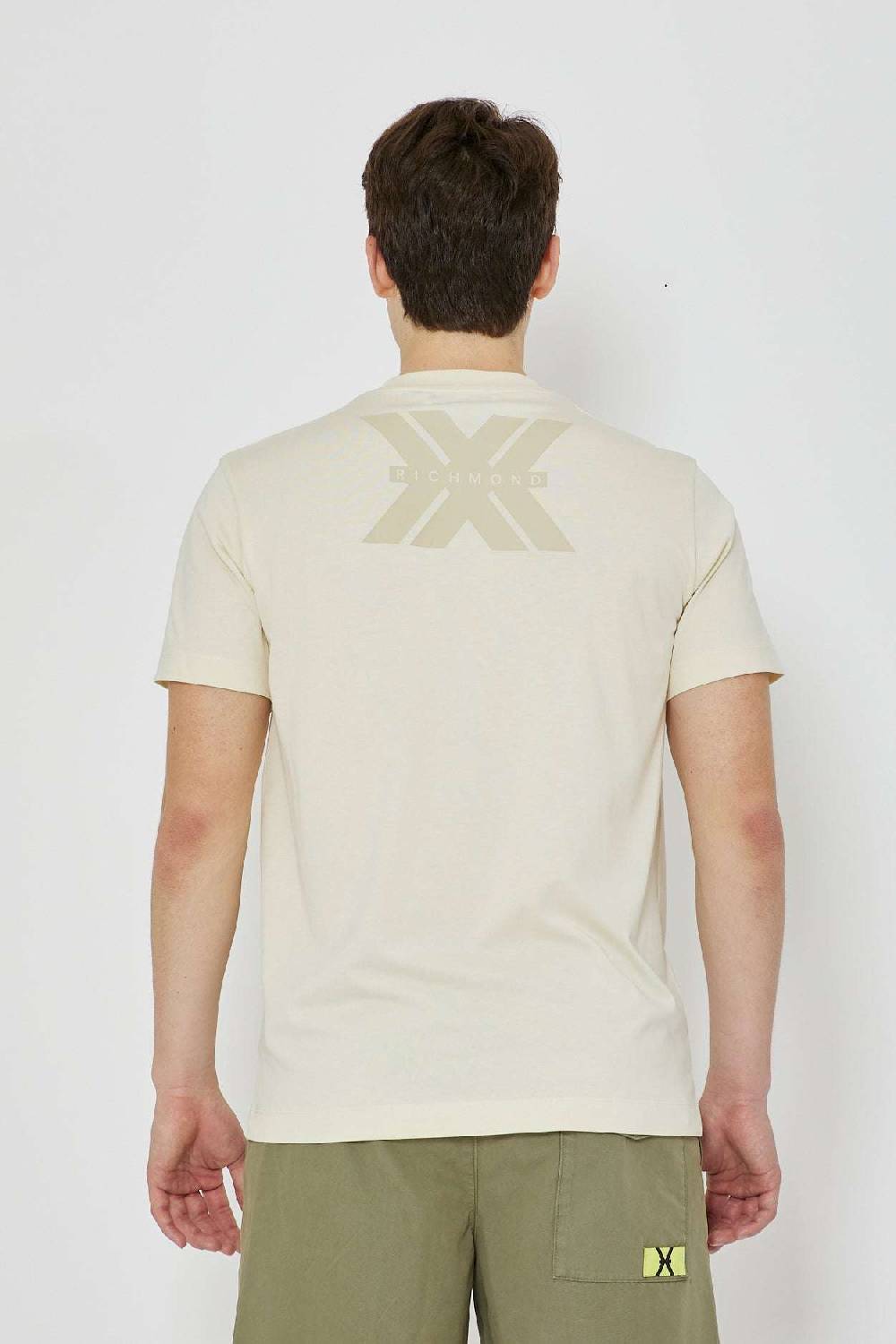 John Richmond T-shirt con logo applicato sul retro Sconto di tempo limitato