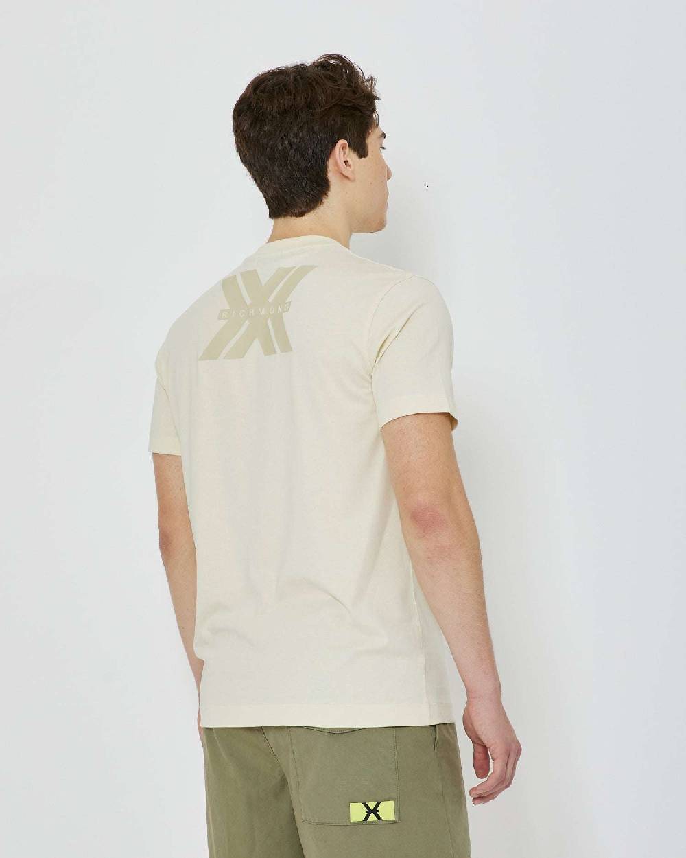 John Richmond T-shirt con logo applicato sul retro Sconto di tempo limitato