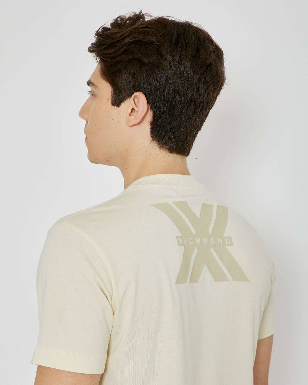 John Richmond T-shirt con logo applicato sul retro Sconto di tempo limitato