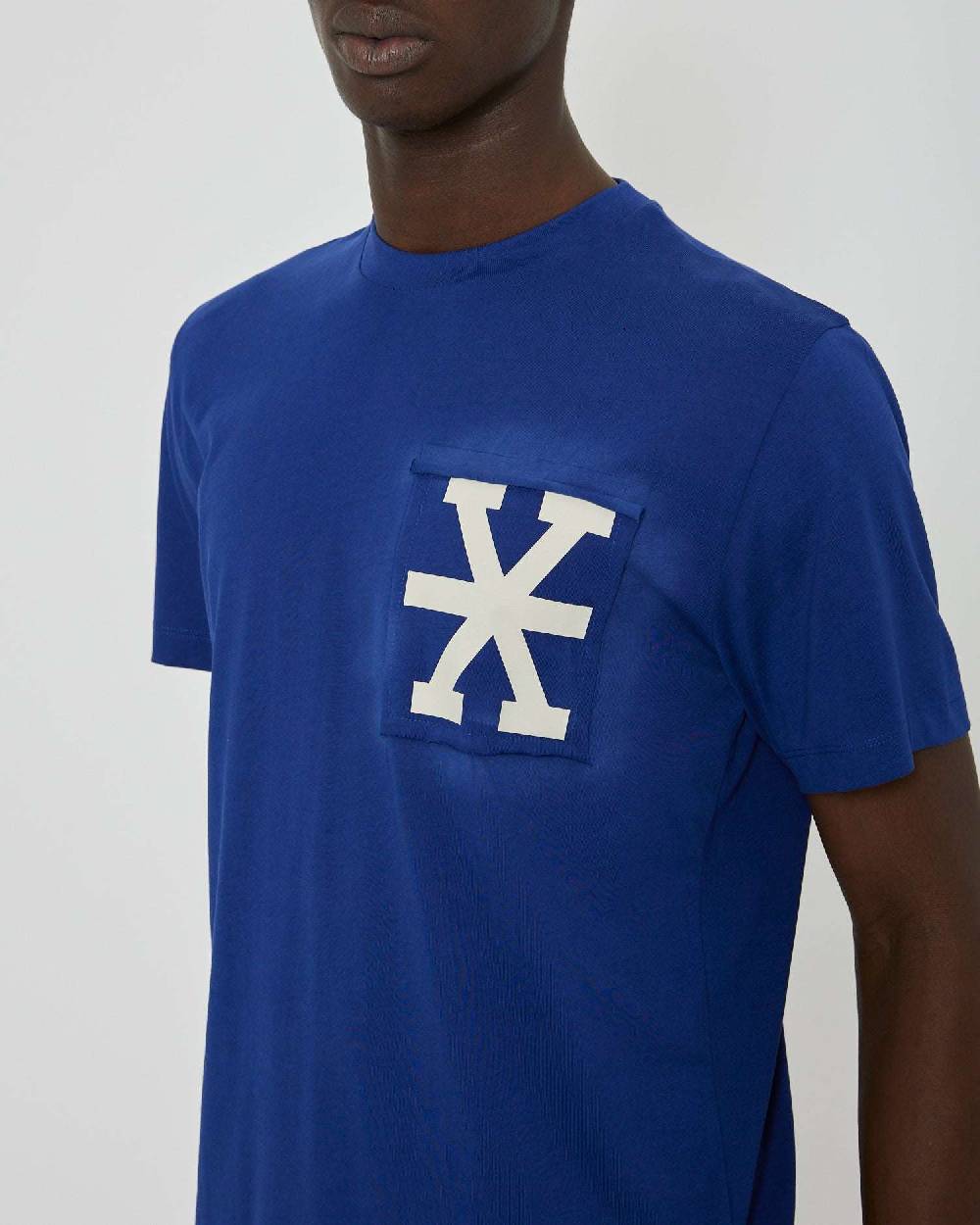 John Richmond T-shirt regular con logo applicato sul davanti Prezzo di fabbrica