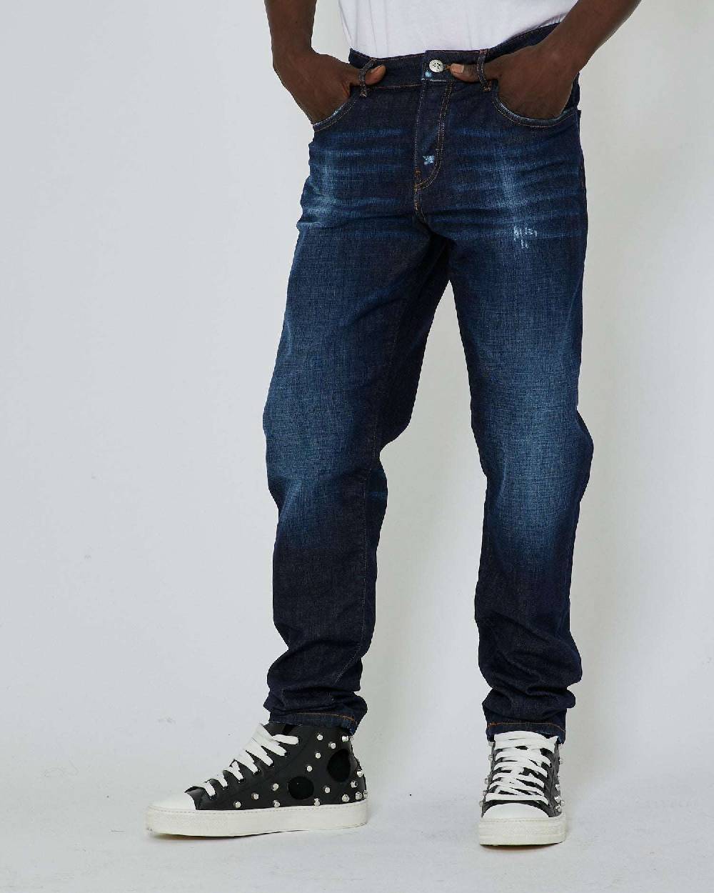John Richmond Jeans regular lavaggio scuro Offerta San Valentino