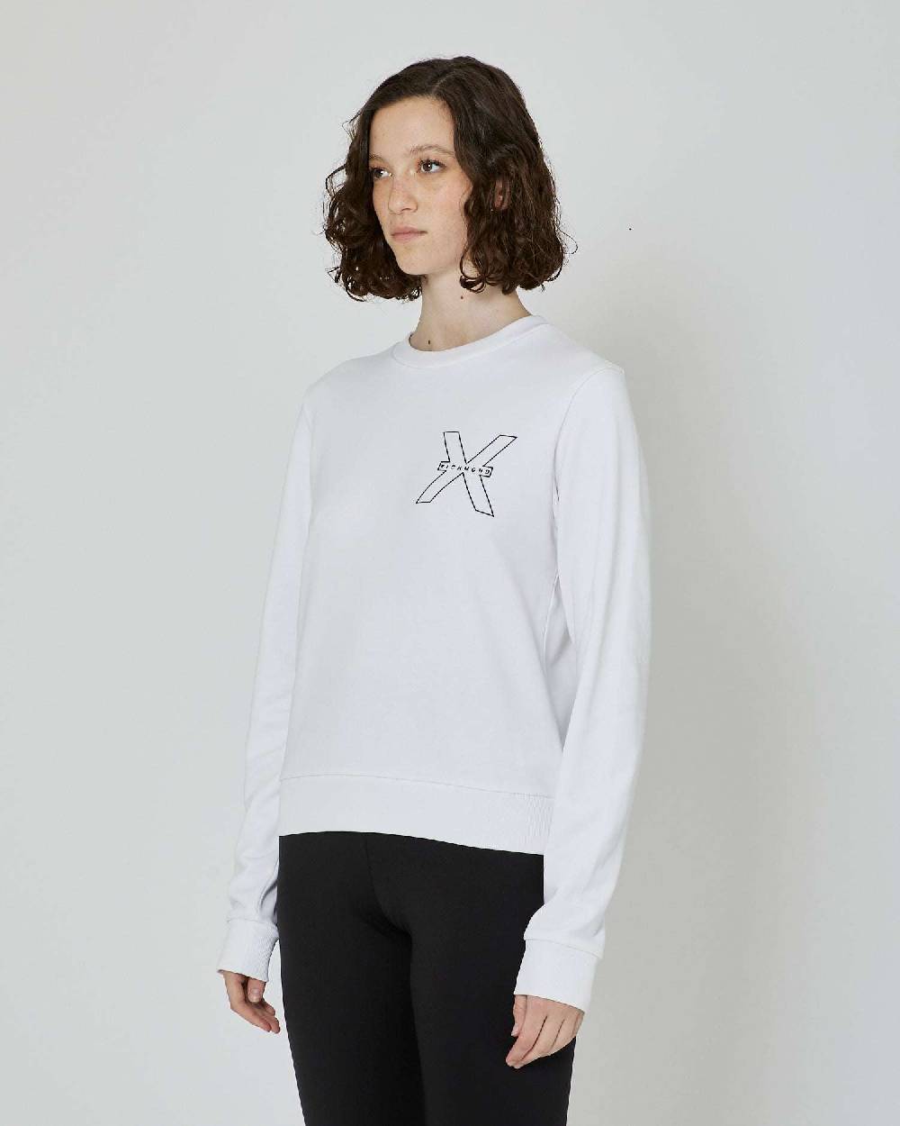John Richmond Felpa con logo sul davanti Latest fashion