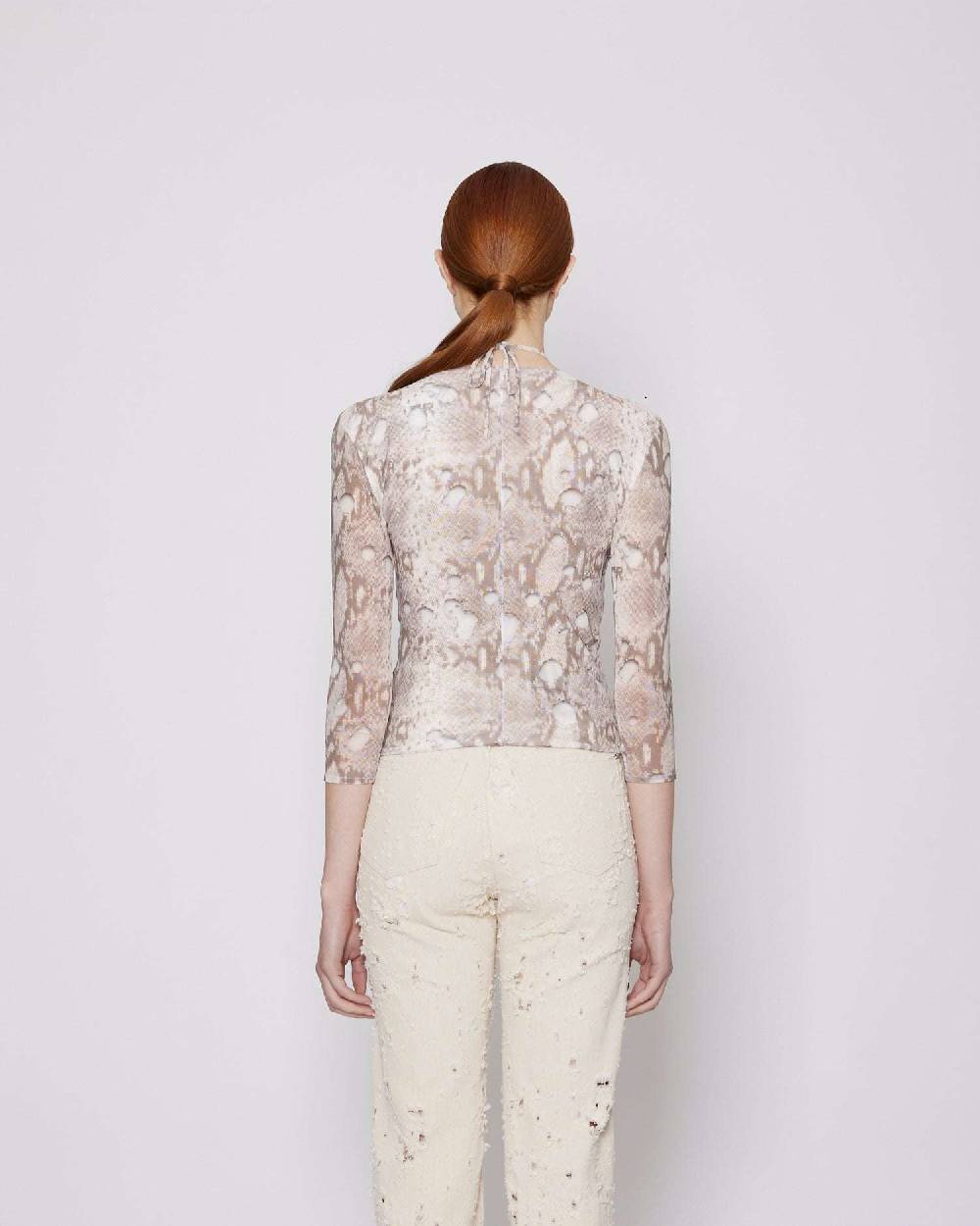 John Richmond Top con pattern Outlet