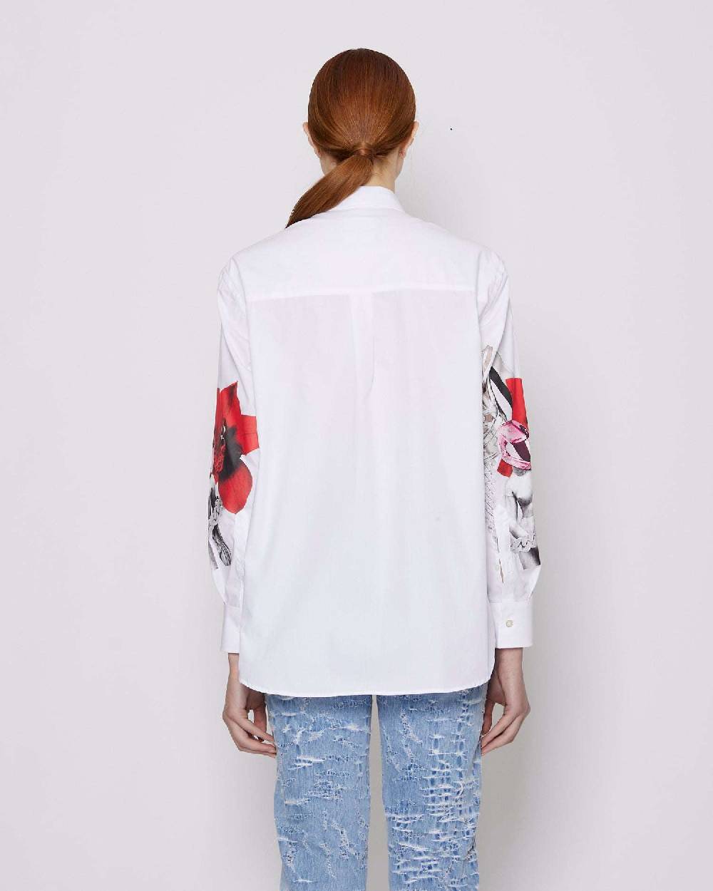 John Richmond Camicia con stampa Vendita Calda