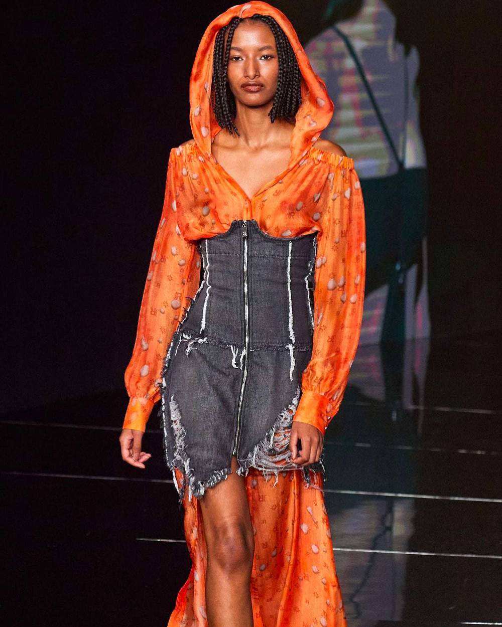 John Richmond Abito bustier con chemisier Nuova