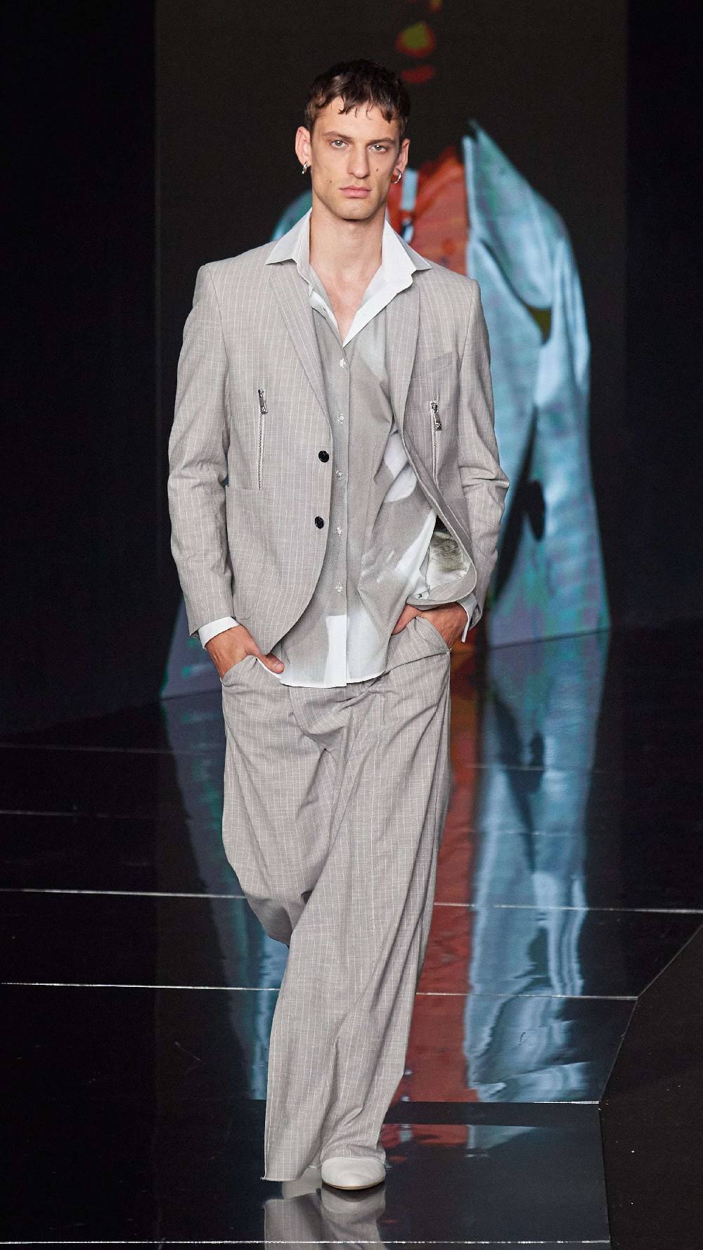 John Richmond Pantaloni vestibilità morbida Grande vendita