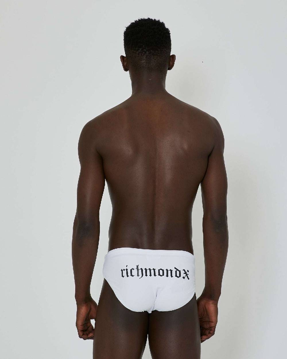 John Richmond Costume a slip con logo stampato sul retro Offerta San Valentino