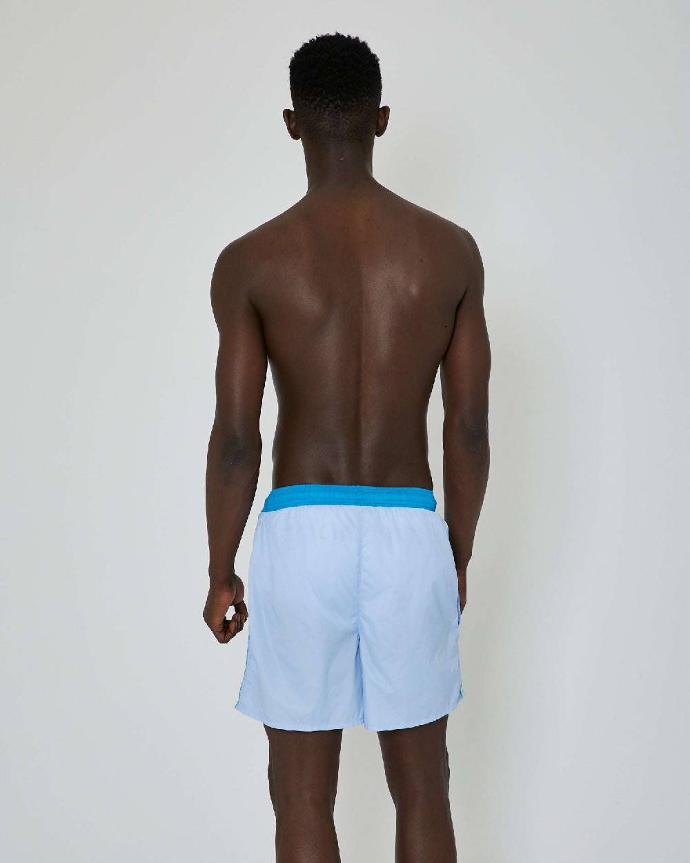 John Richmond Costume bicolor con bande laterali logate Vendita calda