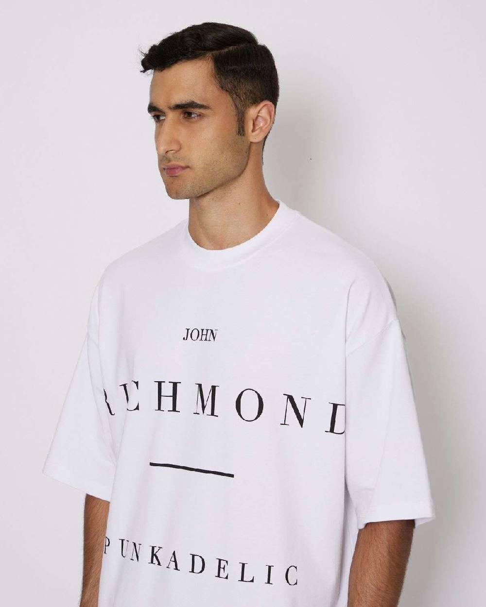 John Richmond T-shirt over con lettering I Più Venduti