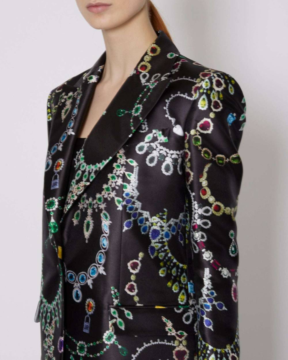 John Richmond Blazer monopetto con pattern Moda