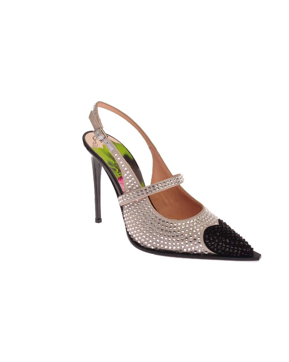 John Richmond Dècolletè con strass Grande vendita