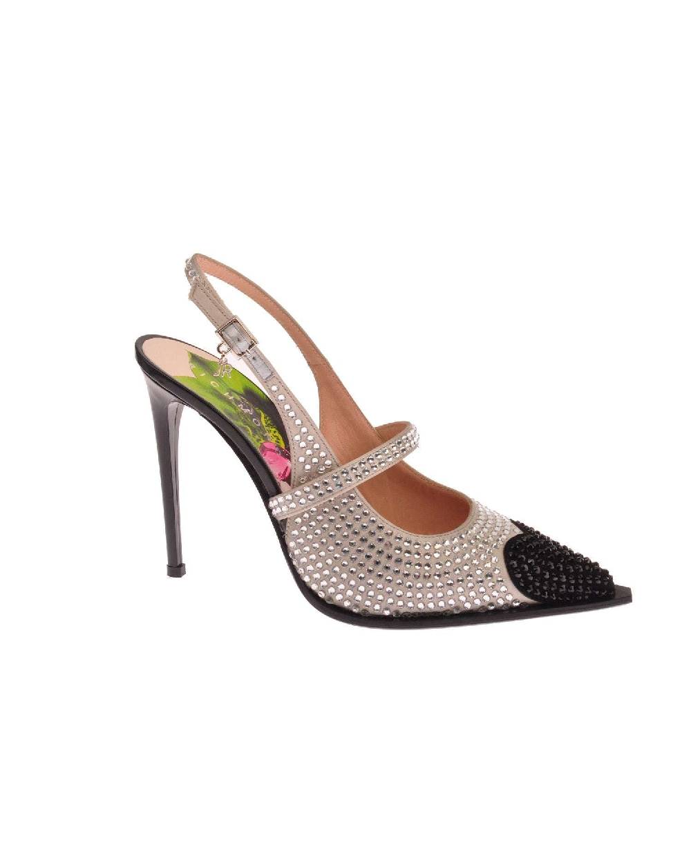 John Richmond Dècolletè con strass Grande vendita
