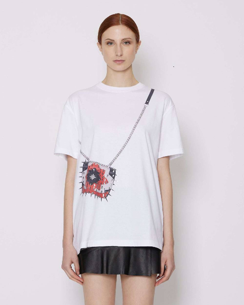 John Richmond T-shirt con grafica sul davanti Grandi sconti