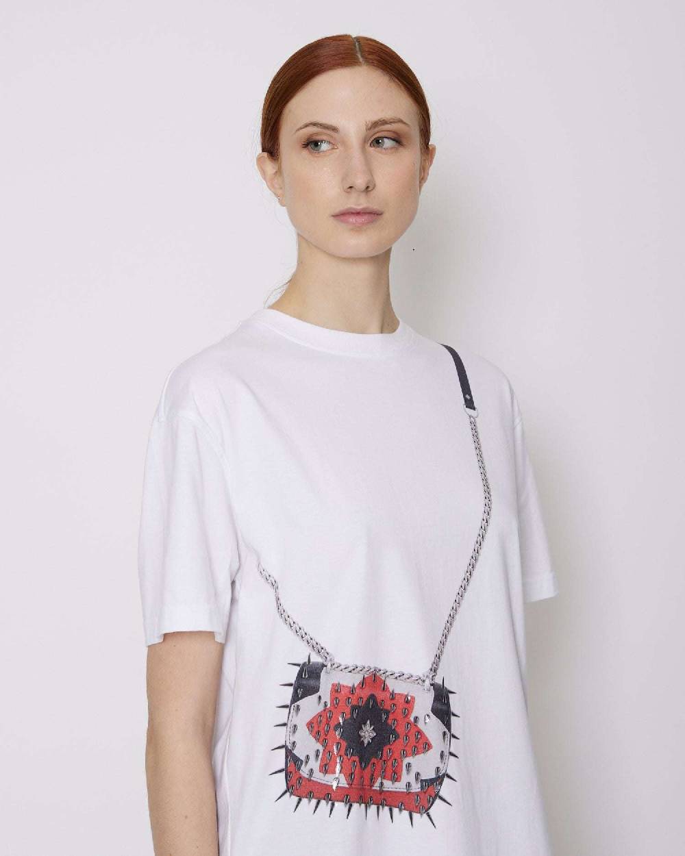 John Richmond T-shirt con grafica sul davanti Grandi sconti