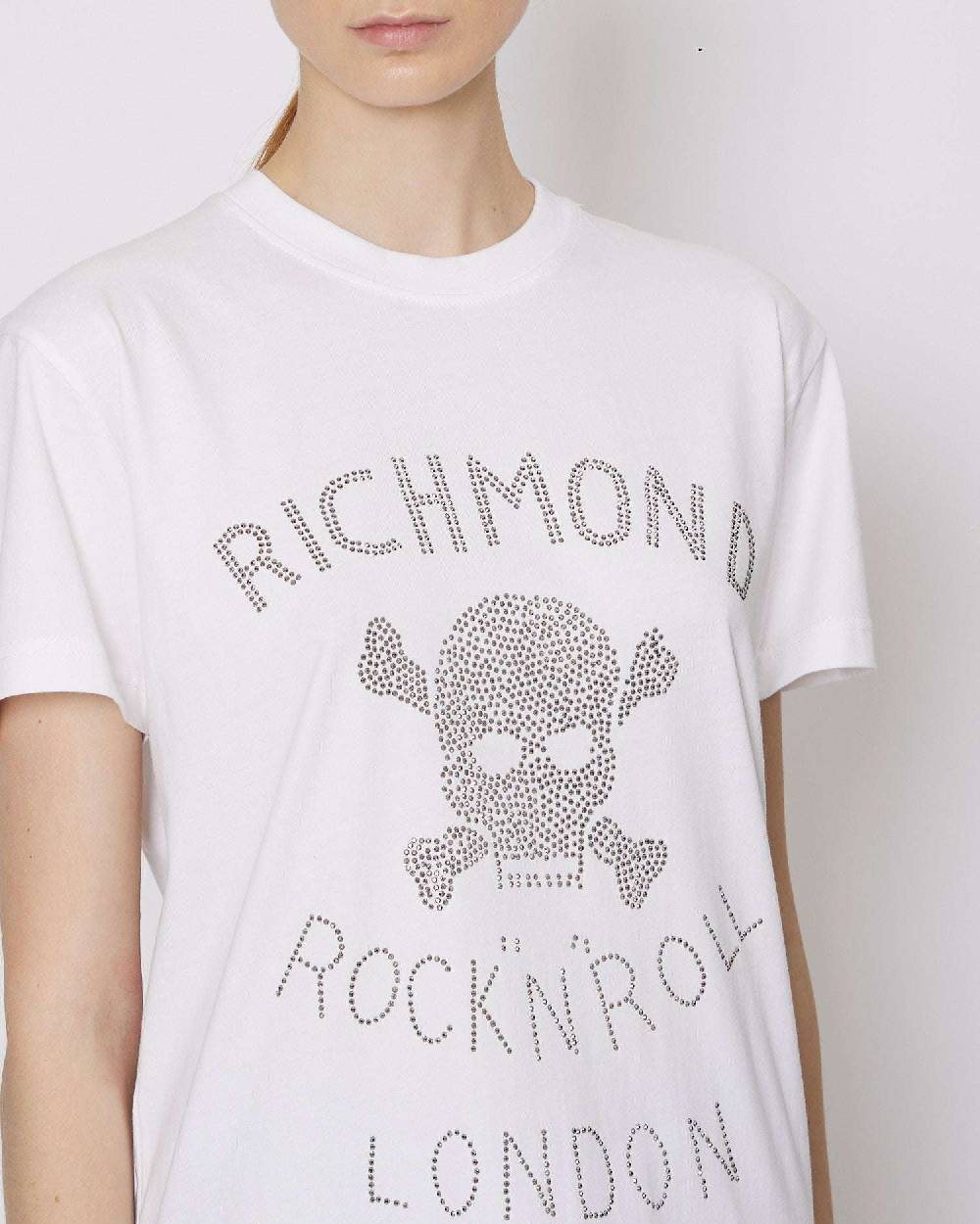 John Richmond T-shirt con logo grafica sul davanti Bestseller