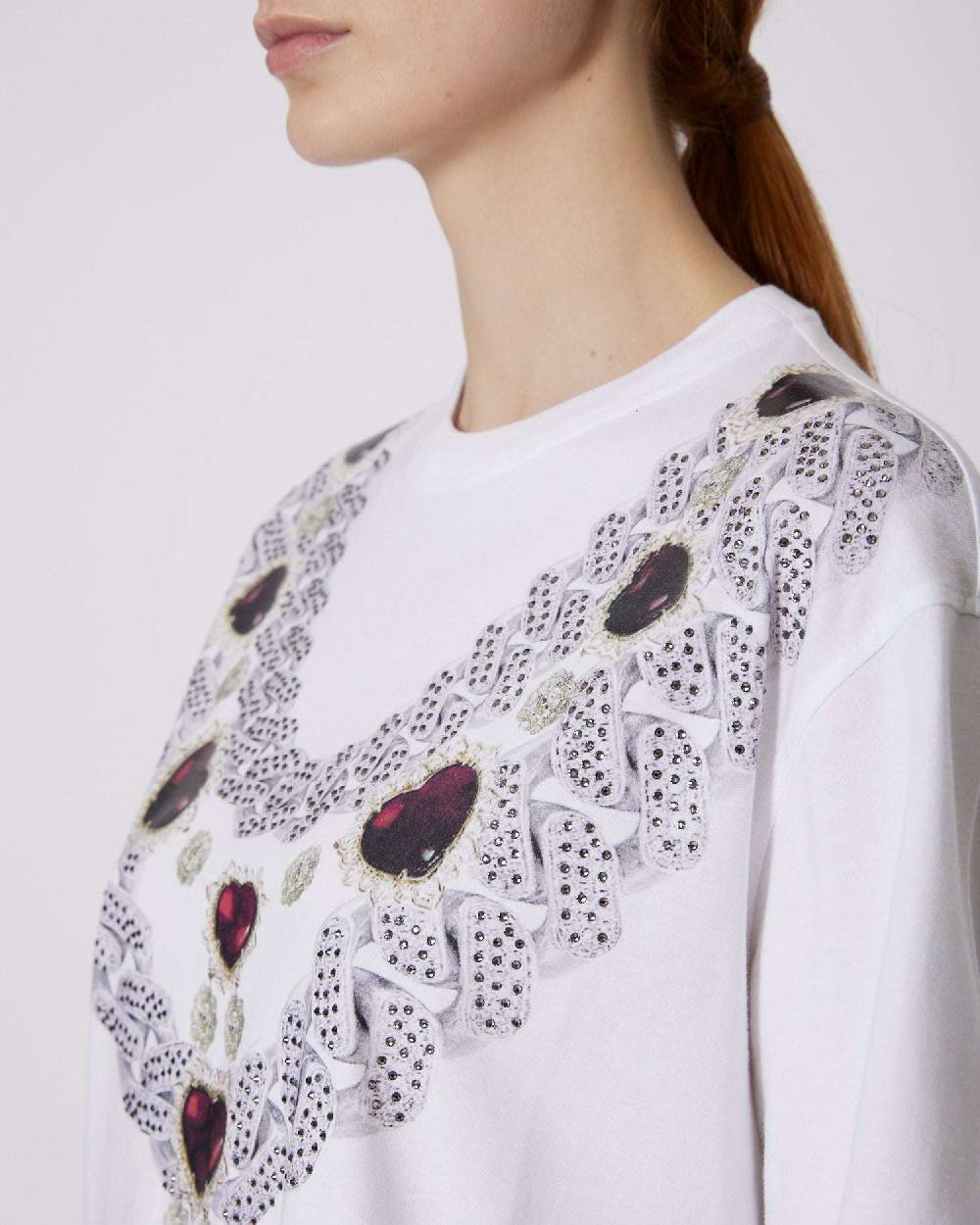 John Richmond T-shirt con grafica sul davanti Comprane uno, ottenene uno gratis