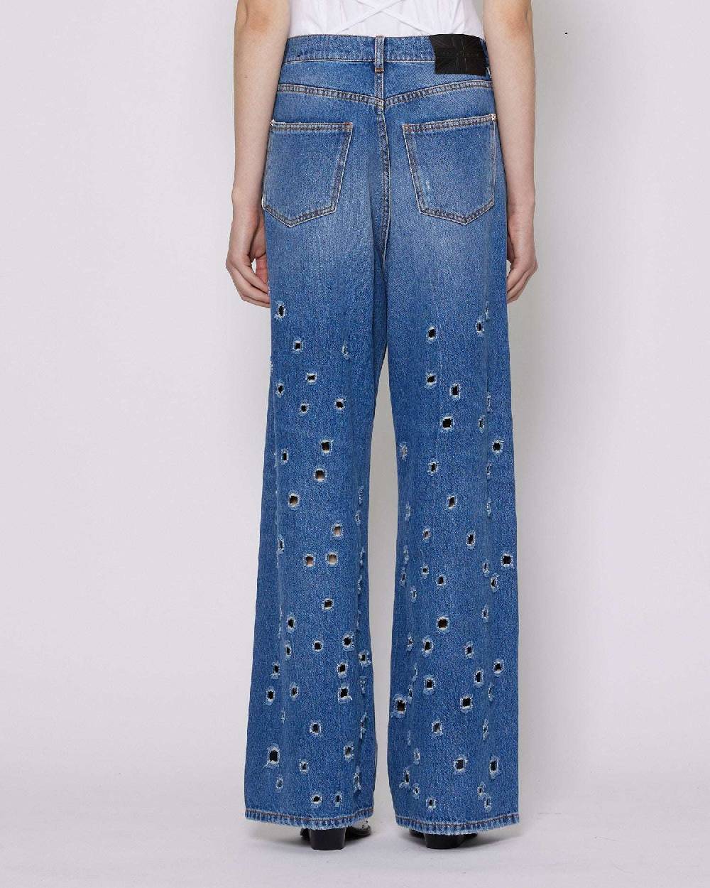 John Richmond Jeans a vita media con strappi Super Saving Price