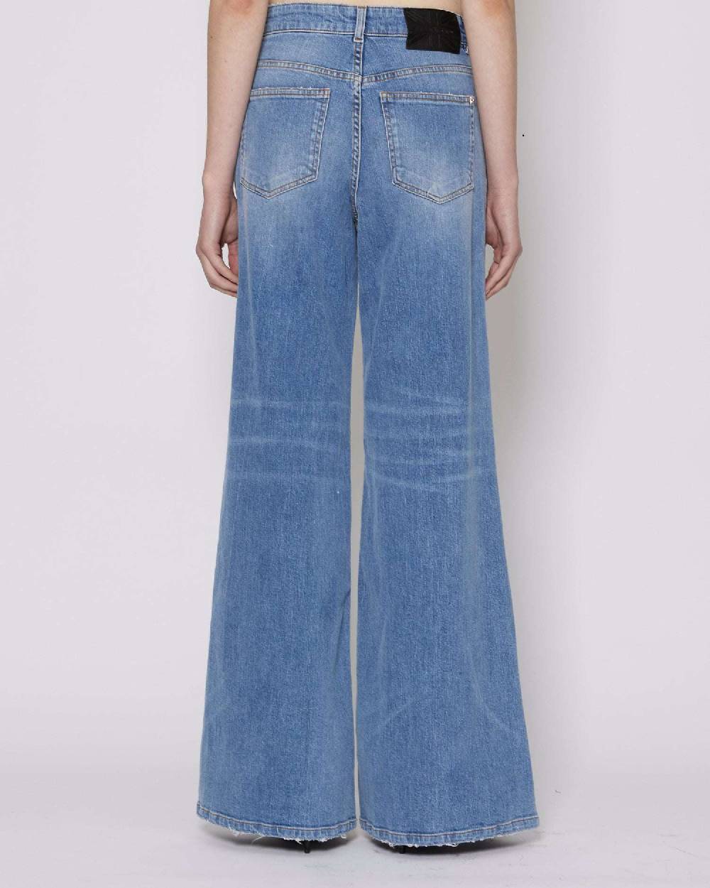 John Richmond Jeans a vita media con strappi Ritorno libero