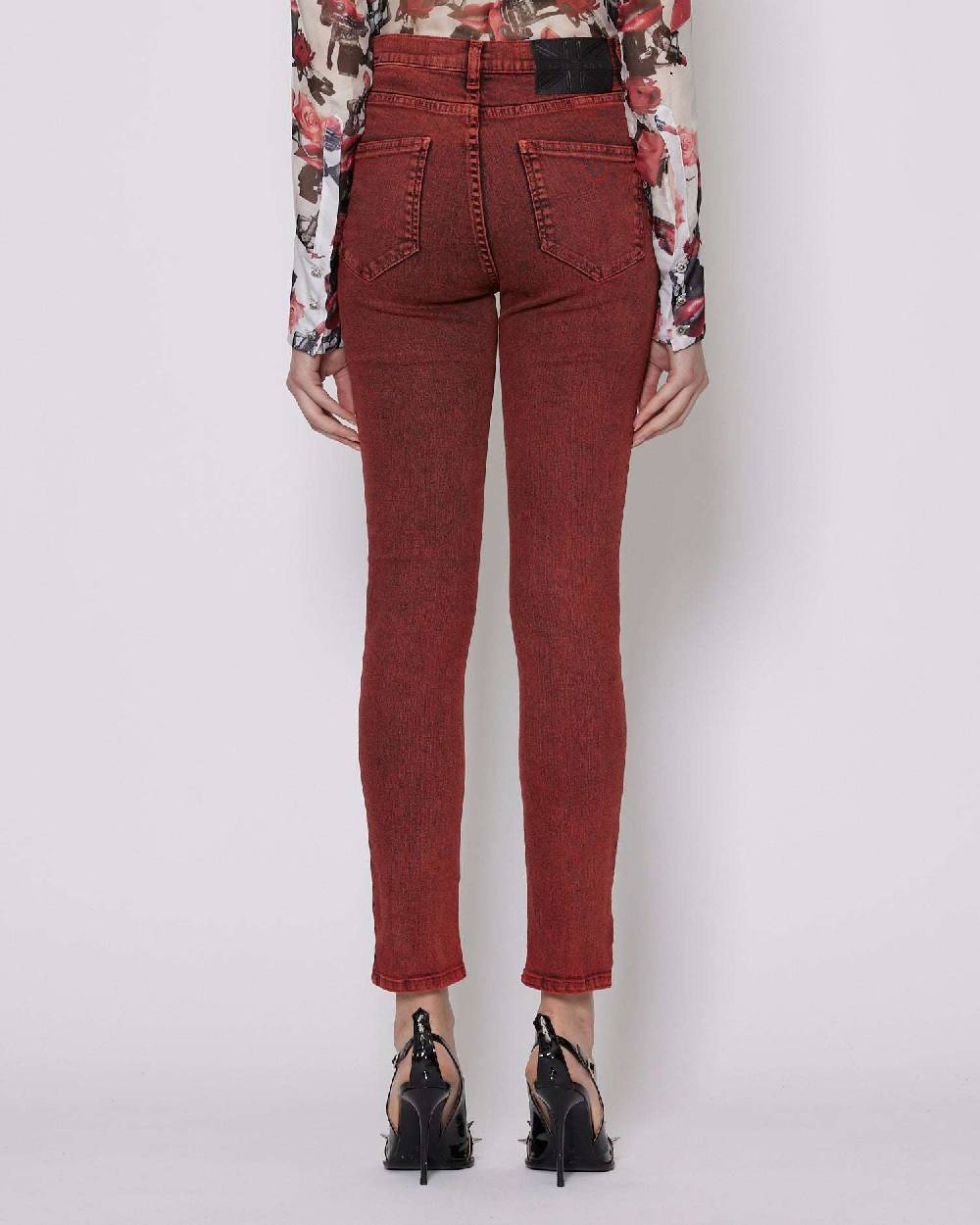 John Richmond Jeans slim a vita alta Rilascio limitato