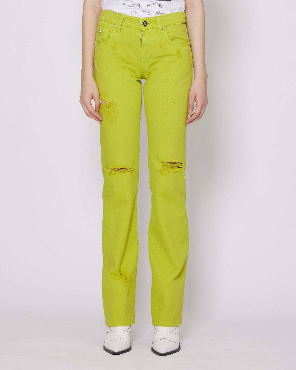 John Richmond Jeans regular con strappi ACQUISTA ORA