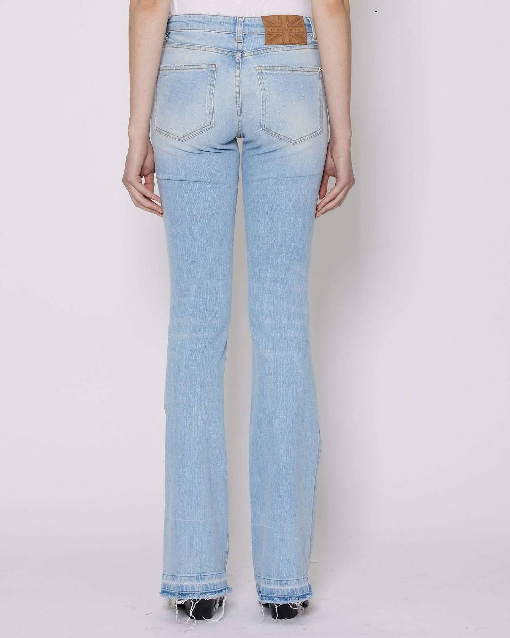 John Richmond Jeans straight leg con strappi Latest stili