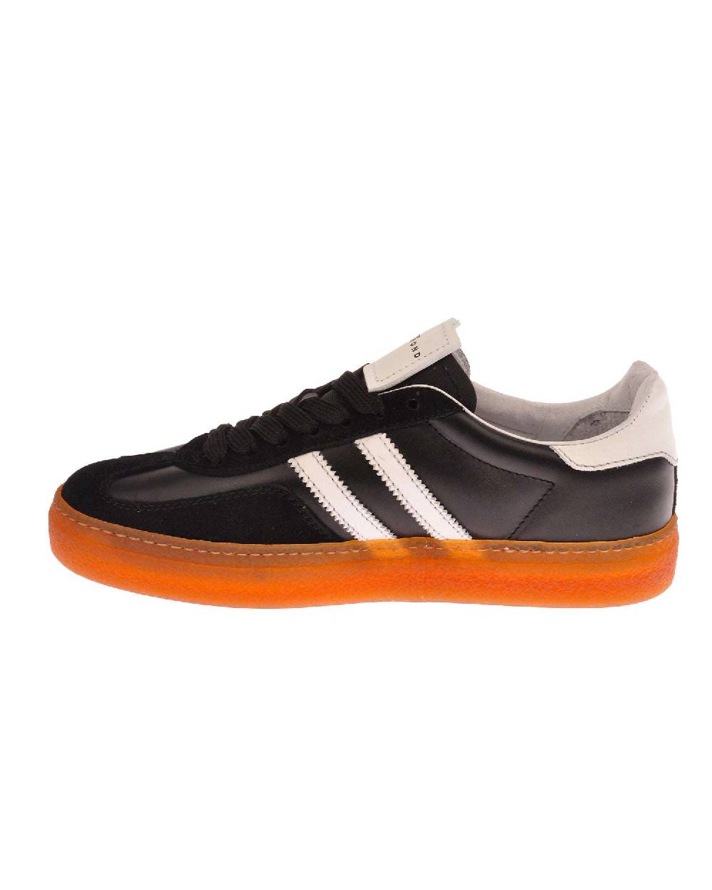 John Richmond Sneakers in pelle con logo e bande laterali Fino al 65% di sconto