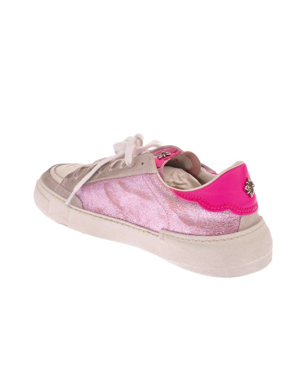 John Richmond Sneakers tricolor con stampa laterale Discount Store per i nuovi prodotti