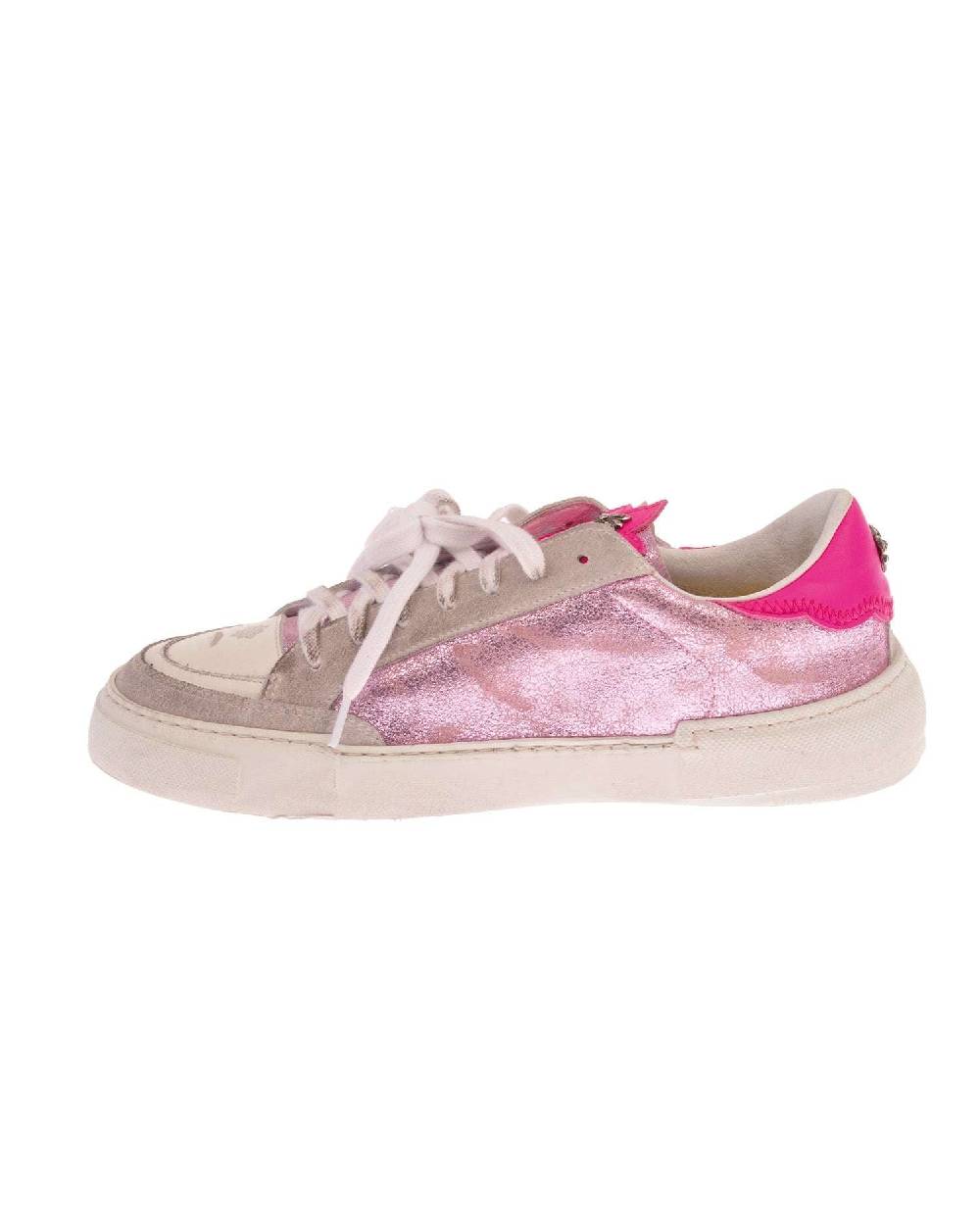 John Richmond Sneakers tricolor con stampa laterale Discount Store per i nuovi prodotti